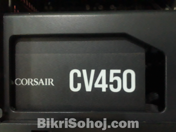 Corsair cv450 80 plus bronze grade power supply.